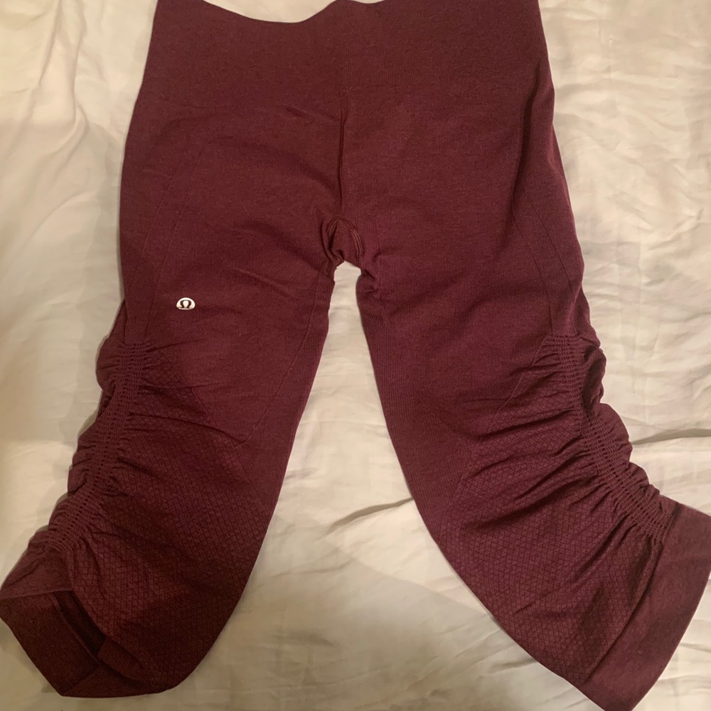 Lululemon In The Flow cropped leggings